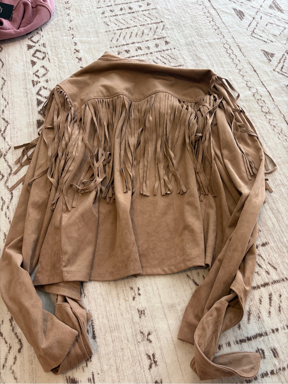Idyllwind Brown Suede Fringe Western Jacket - Picture 3 of 3